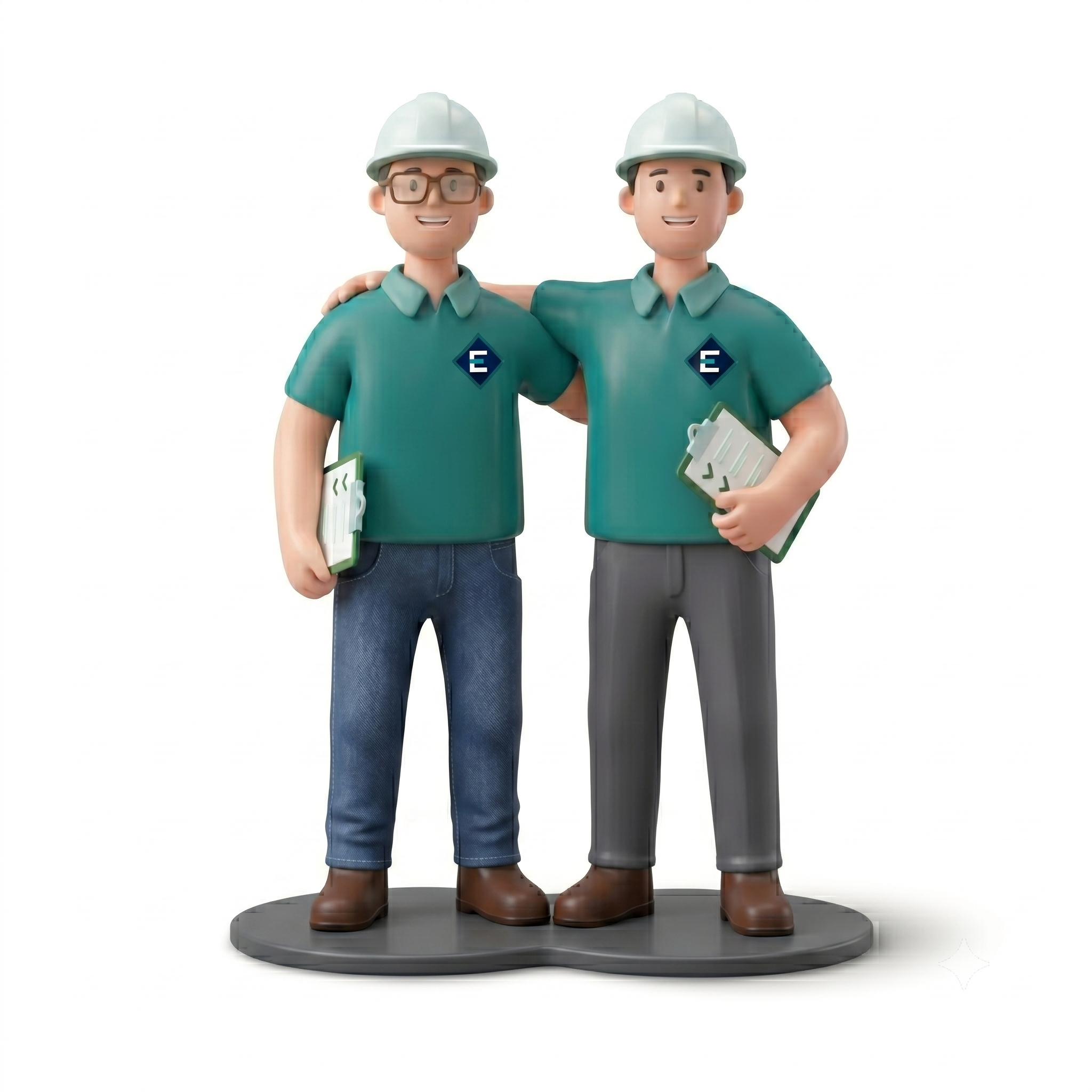Mario und Enes, Energie-Effizienz-Experten von EVION Ingenieure